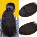 Kinky Straight Wrap Drawstring Kinky Straight Human Hair