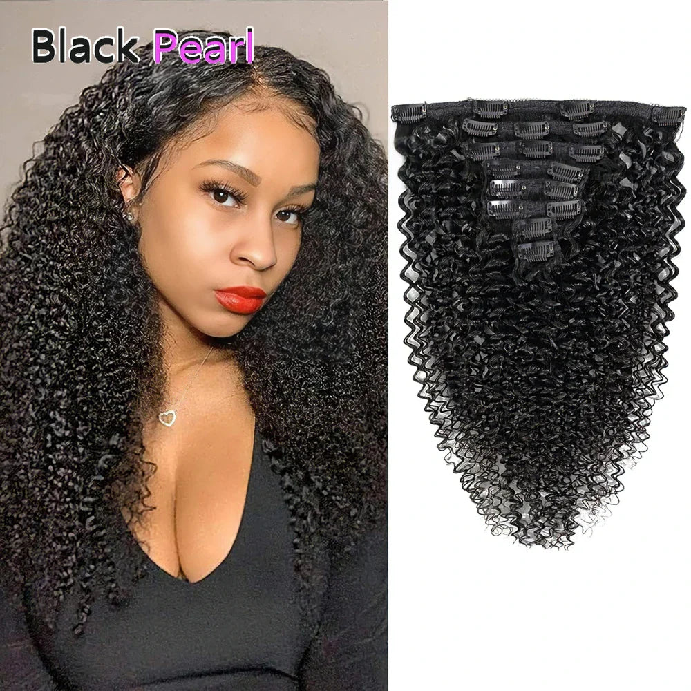 Achieve Salon-Perfect Voluminous Curls with Black Pearl Jerry Curly