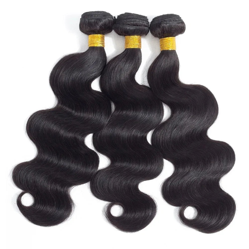 Body Wave Human Hair Bundles Brazilian Raw Human Hair