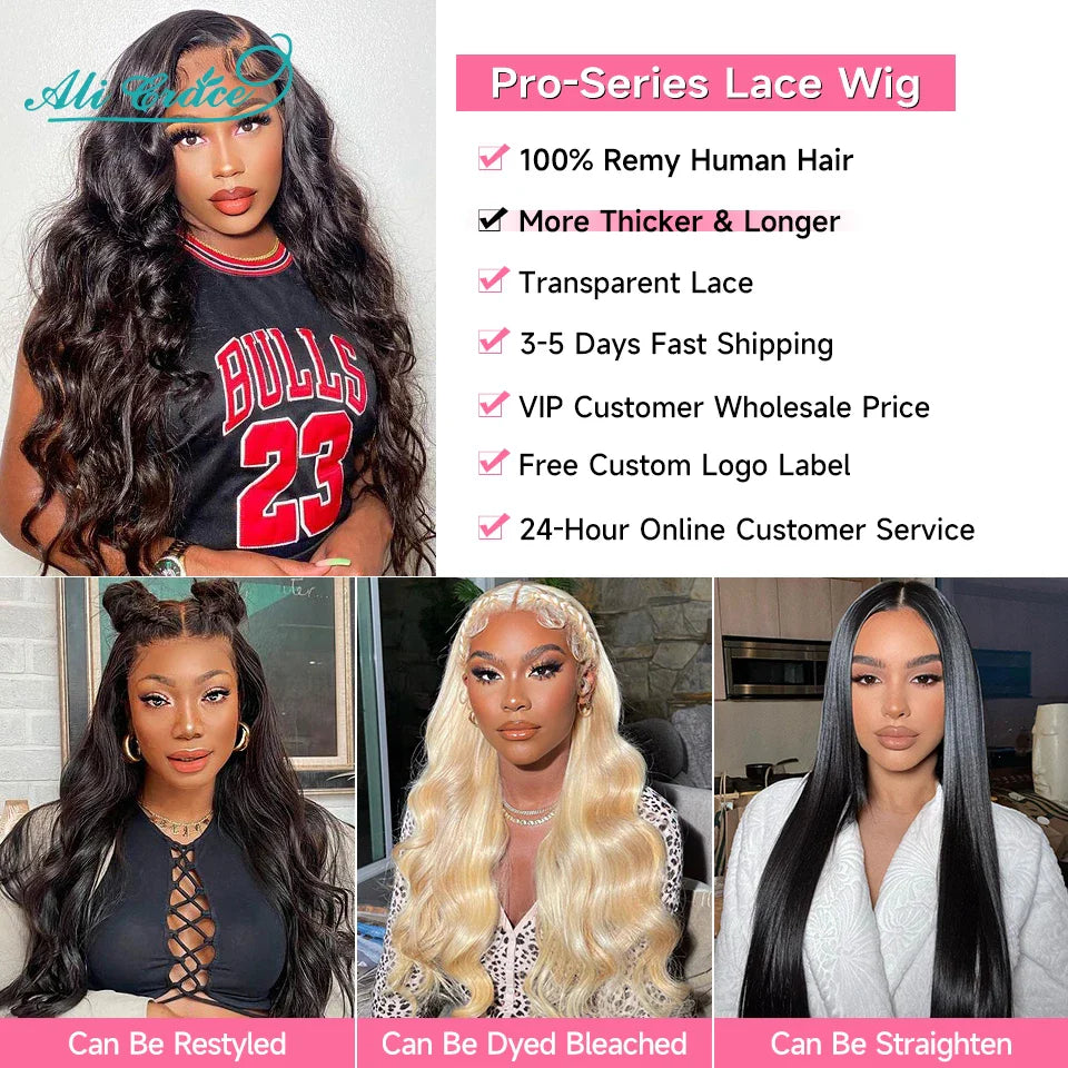 Ali Grace Pro-Series 13x6 Lace Front Wig Brazilian Body Wave