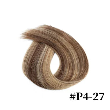 Clips In Human Hair Extensions 100% Real Human Hair Weft 7Pcs Clip in Natural hair
