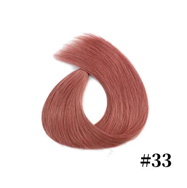 Clips In Human Hair Extensions 100% Real Human Hair Weft 7Pcs Clip in Natural hair