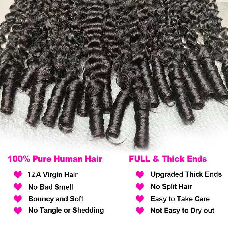 12A Burmese Curly Bundles Human Hair Brazilian Pixie Curls Bundles Deals Raw