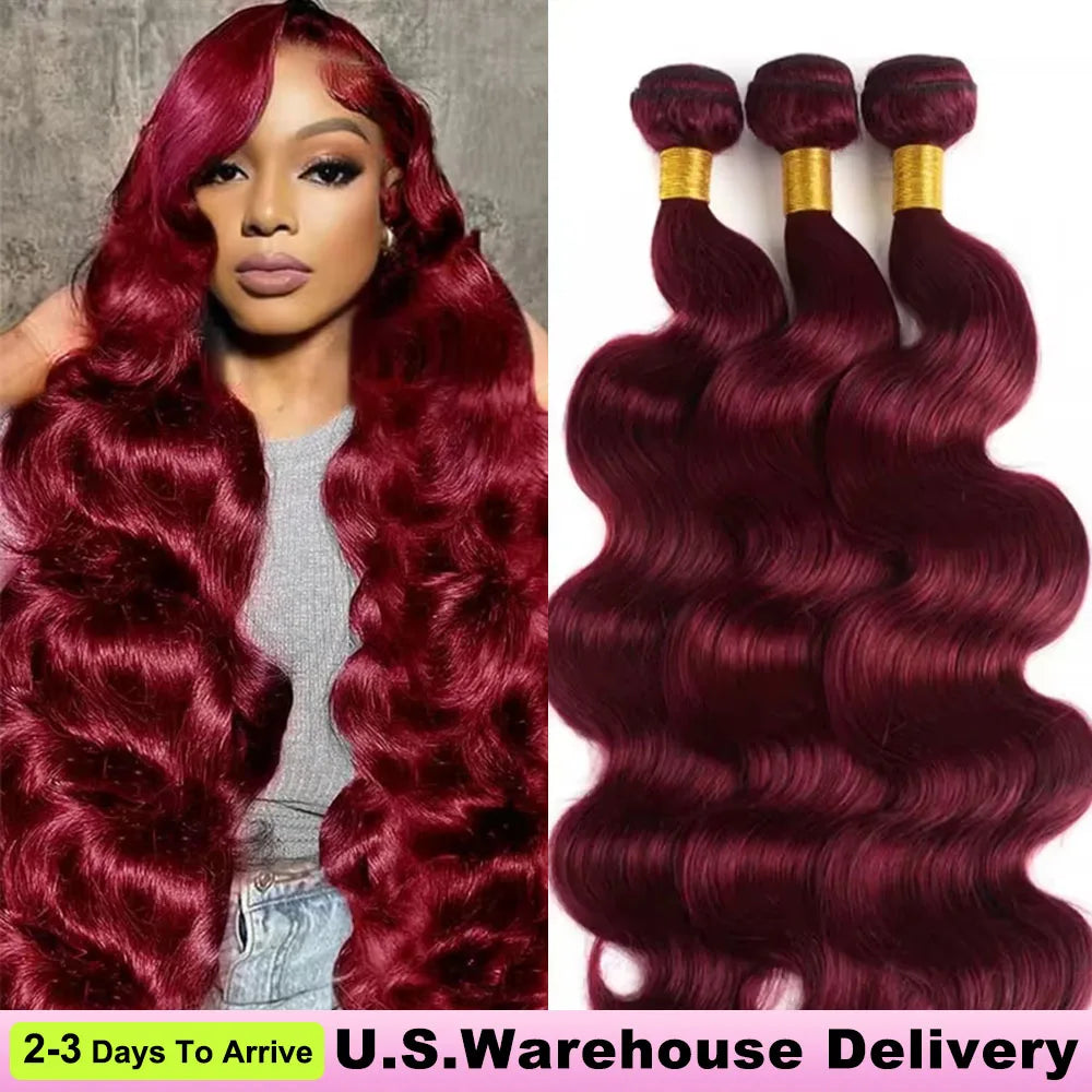 16A Highlight Ombre Body Wave Bundles Human Hair