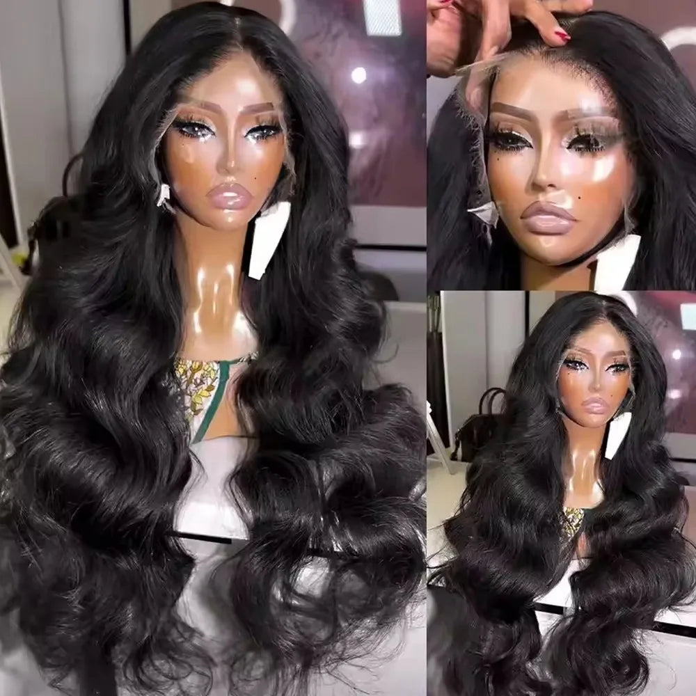 40 42 Inch Body Wave Human Hair Wigs 13x4 13X6 HD Lace Frontal Wig Human Hair