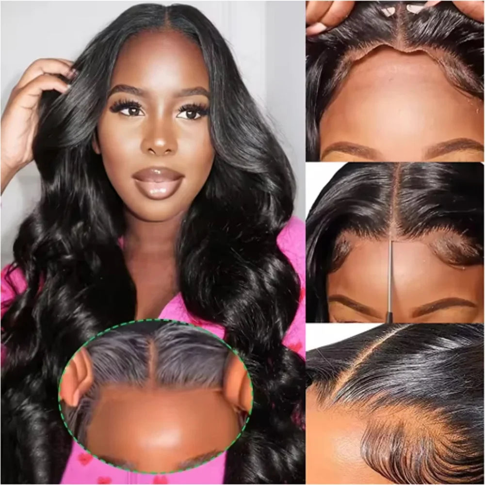 40 42 Inch Body Wave Human Hair Wigs 13x4 13X6 HD Lace Frontal Wig Human Hair