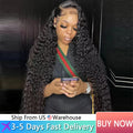 42 Inch Curly wigs Deep Wave Frontal Wig 13x6 Hd Lace Frontal Wig