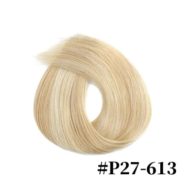 Clips In Human Hair Extensions 100% Real Human Hair Weft 7Pcs Clip in Natural hair