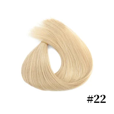 Clips In Human Hair Extensions 100% Real Human Hair Weft 7Pcs Clip in Natural hair