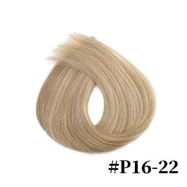 Clips In Human Hair Extensions 100% Real Human Hair Weft 7Pcs Clip in Natural hair